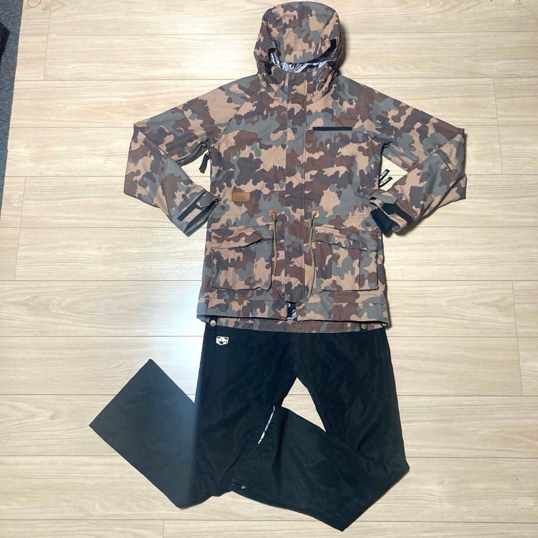 ROME SDS スキーウェア スノーボードウェア 上下セット セットアップ S