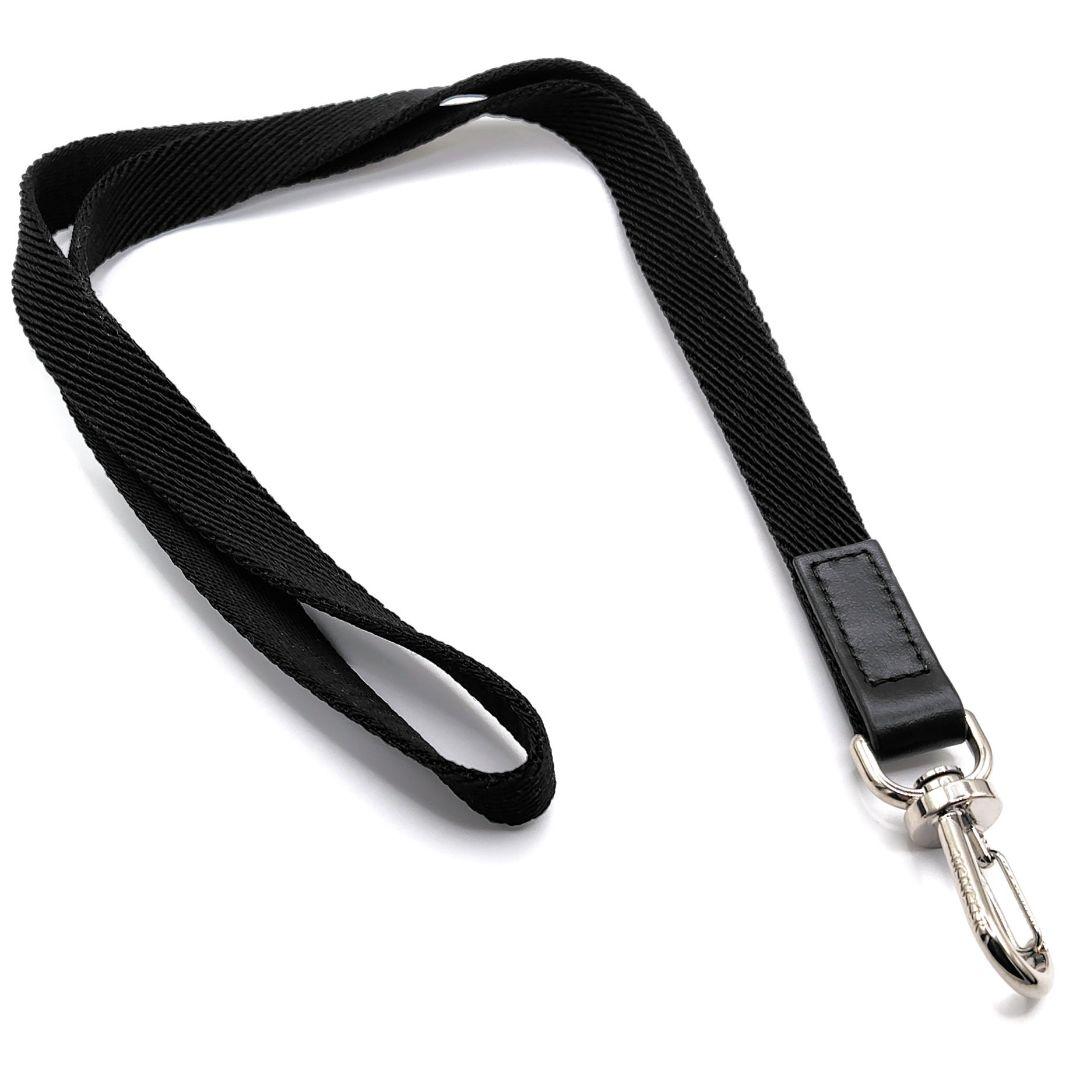 【新品】MONCLER カードケース　ブラック　ストラップ付き