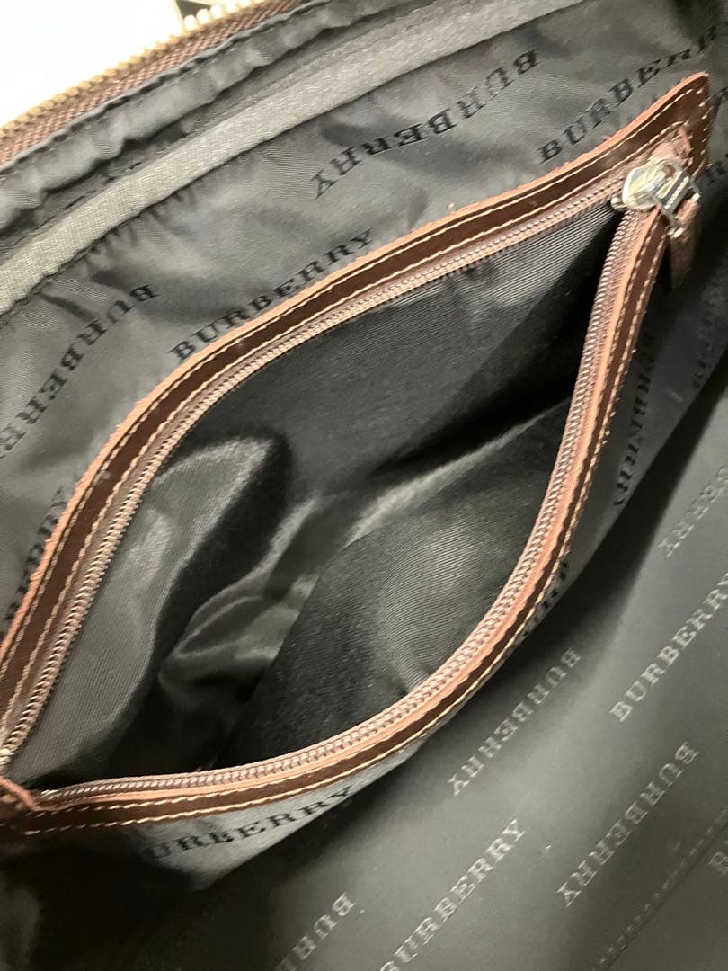 BURBERRY バーバリー プレート ミニボストンバッグ ノバチェック