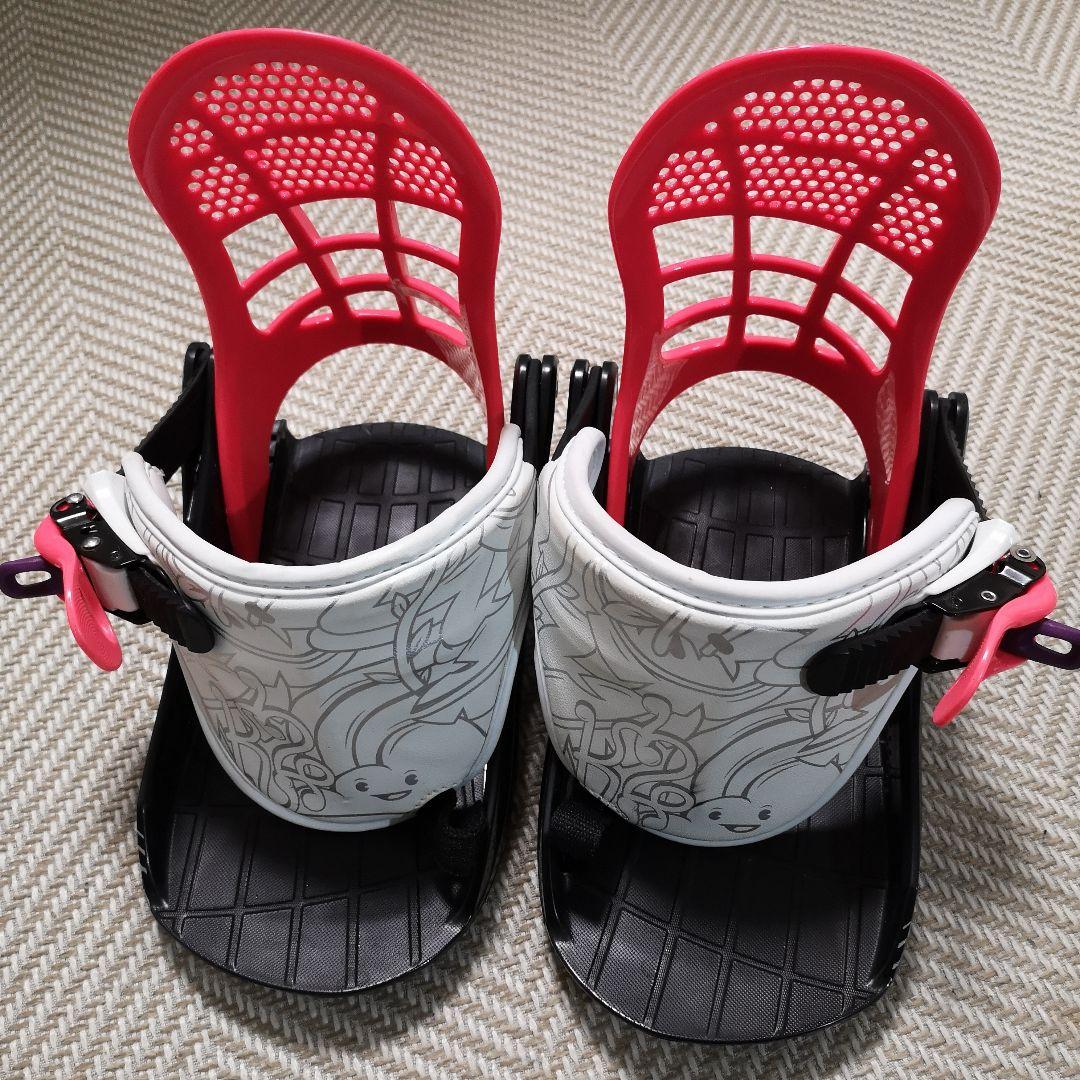 ほぼ新品 ケイツー スノーボード ビンディング 子供用