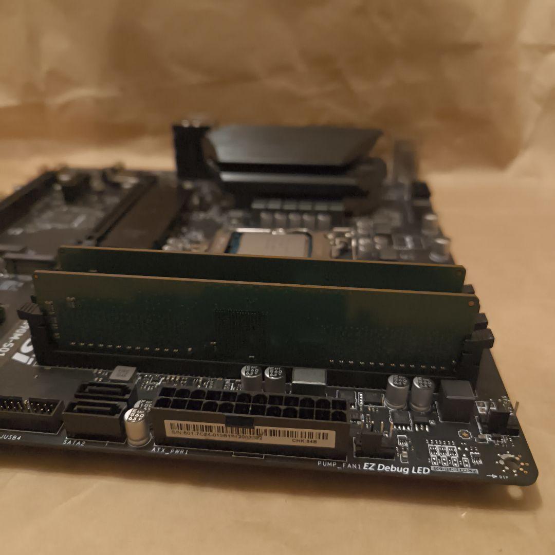 MSI Z390M+I7-9700K+16G+256GB OS付き バラ売り可