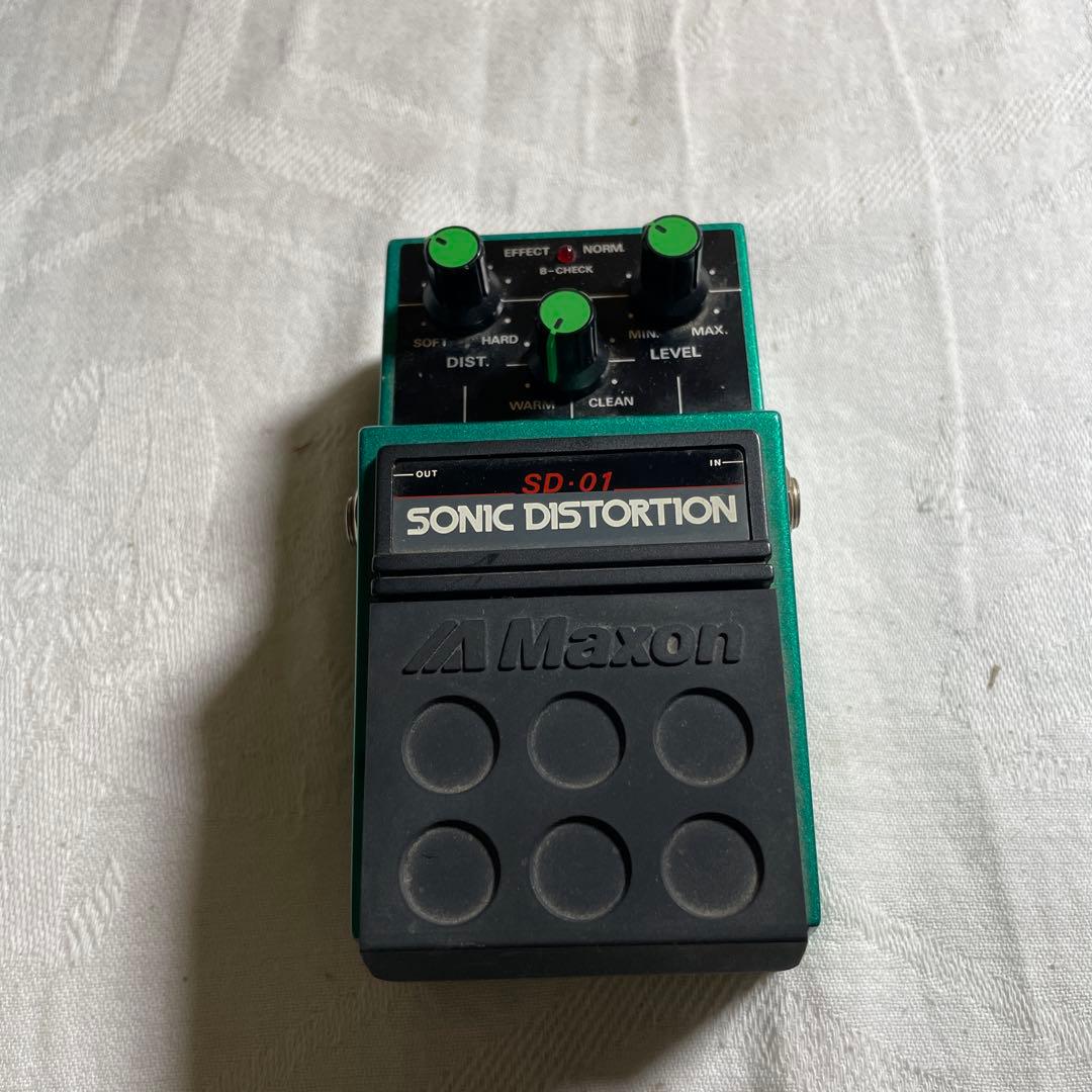 【希少・当時物】MaxonSD-01 SONIC DISTORTION ジャンク