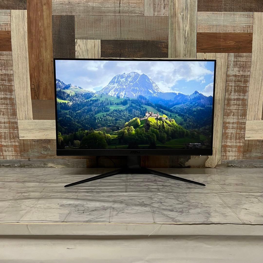 即日受渡❣️全国送料込3年前購入msi24型フルHDゲーミングモニター144Hz