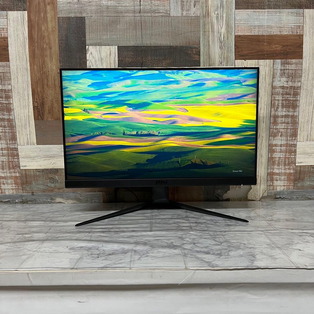 即日受渡❣️全国送料込3年前購入msi24型フルHDゲーミングモニター144Hz