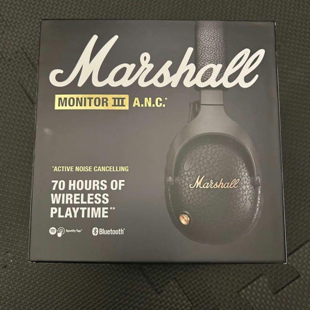 Marshall ワイヤレスヘッドホンMonitor III ANC