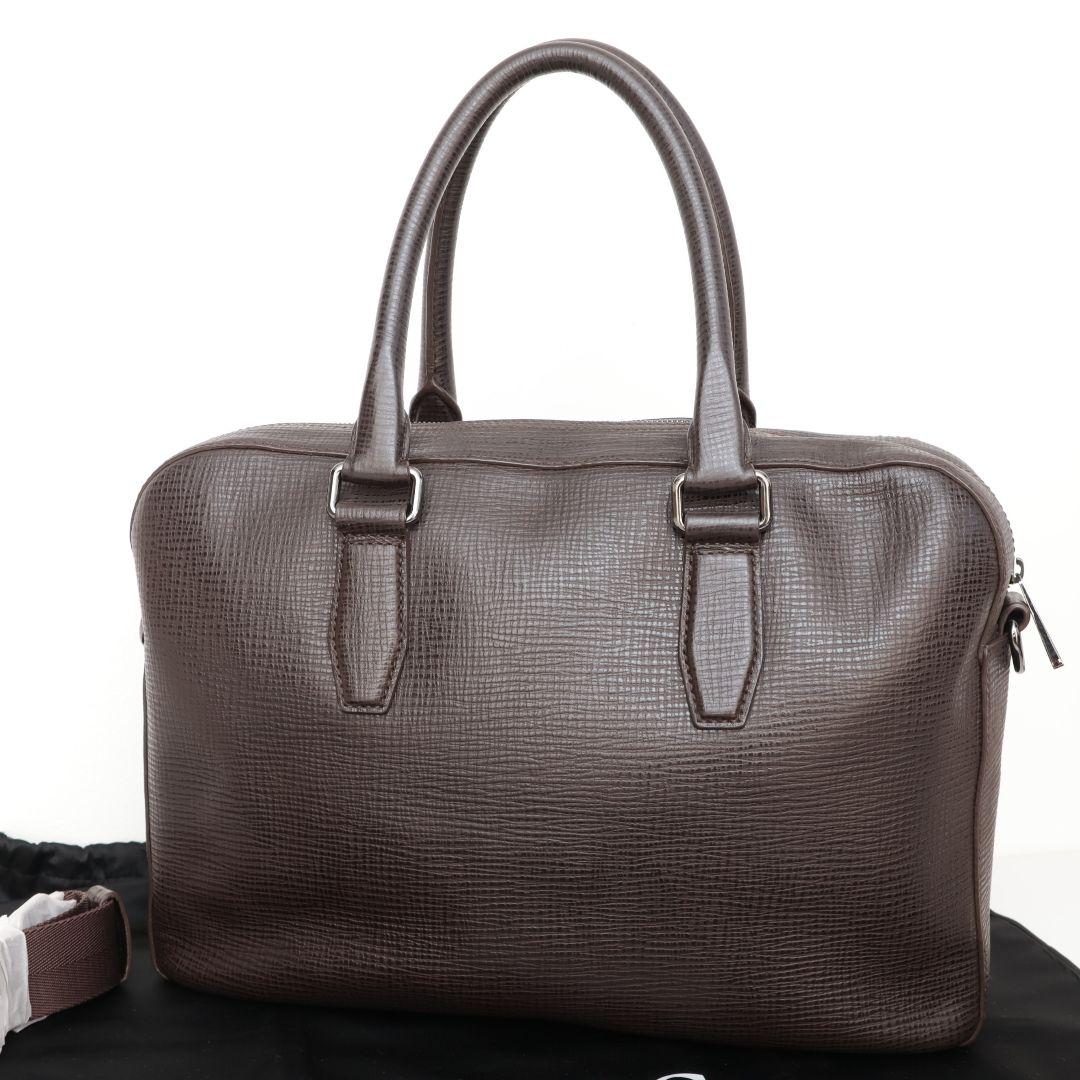 中古美品 ヒューゴボス BOSS ビジネスバッグ ショルダーバッグ トートバッグ