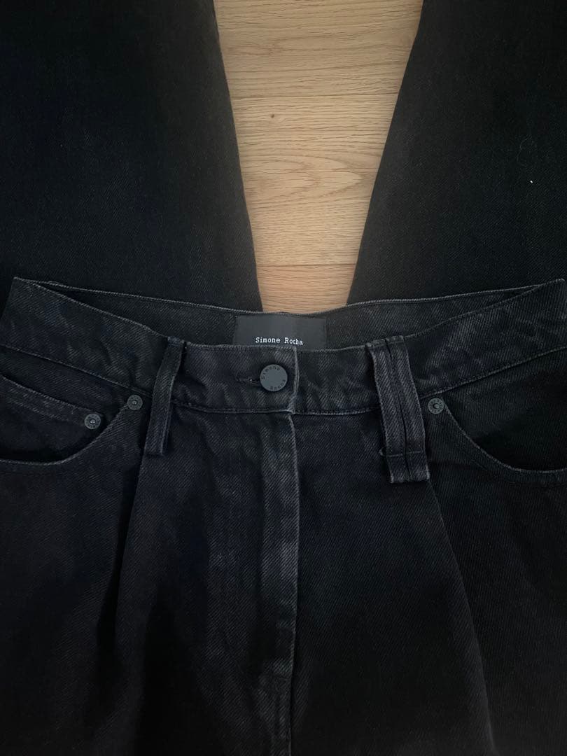 【専用】simone rocha Embellished Puddle ジーンズ