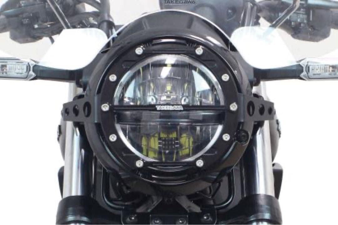 現行　エリミネーター　スペシャルパーツ武川　ヘッドライトガード