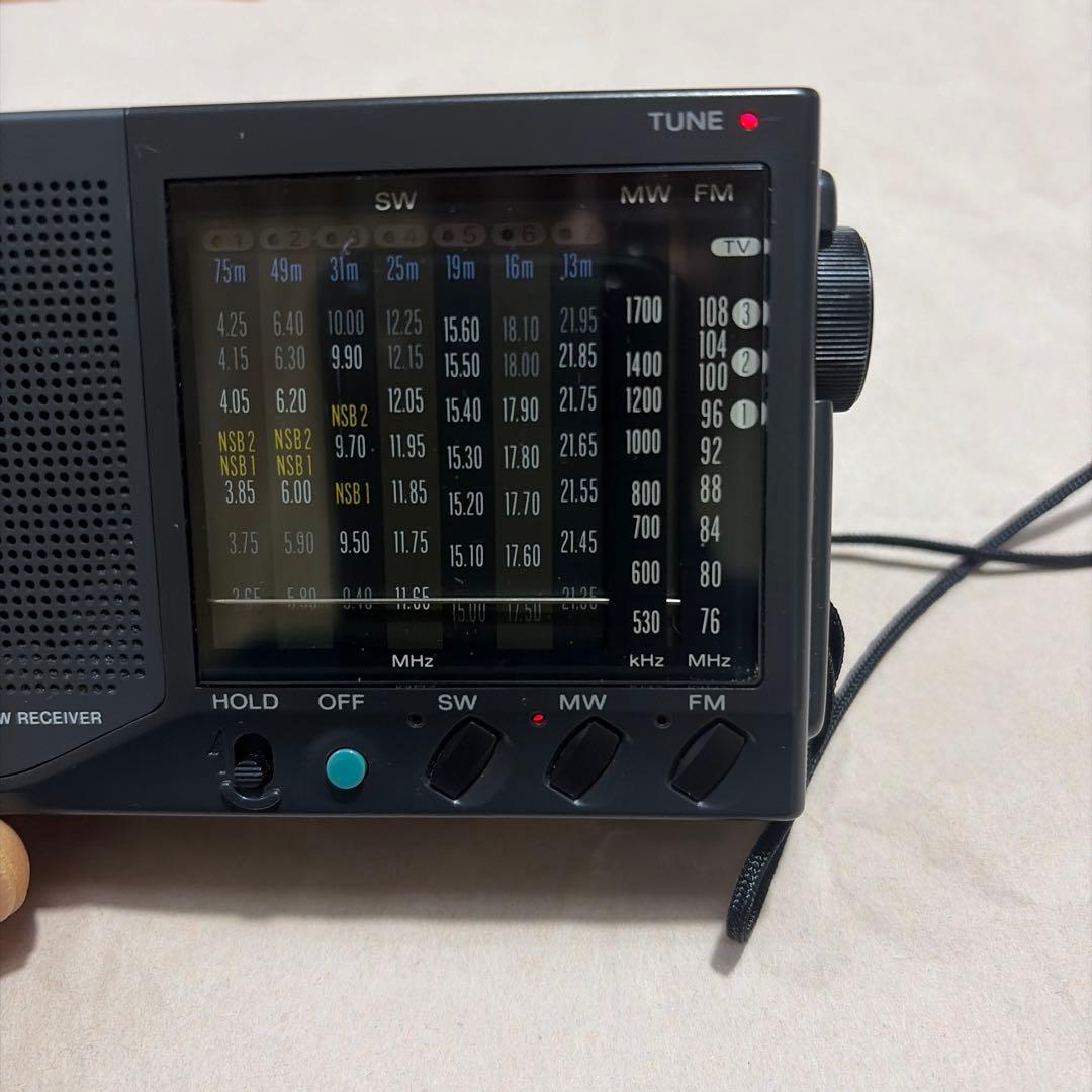 FM/SW/MW バンドレシーバー (ICF-SW22)