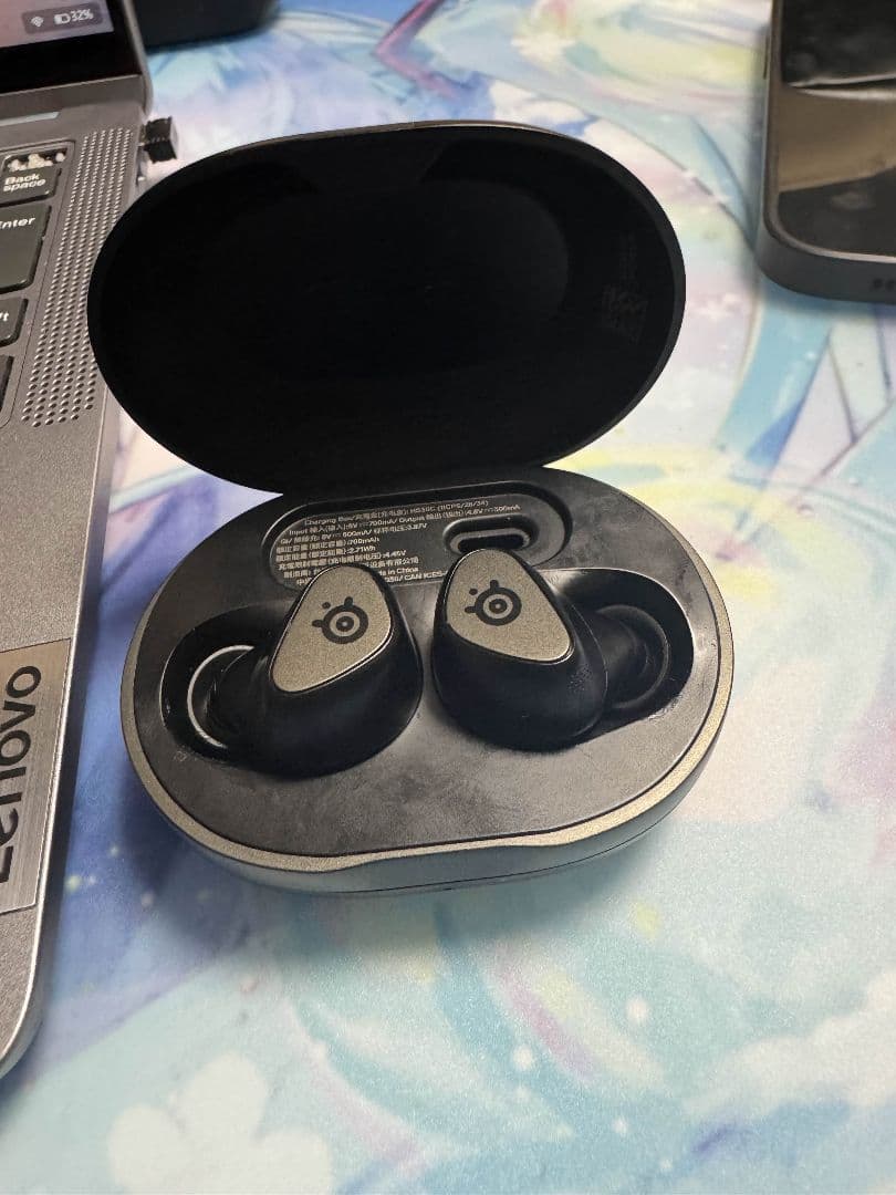 SteelSeries ゲーミングワイヤレスイヤホン