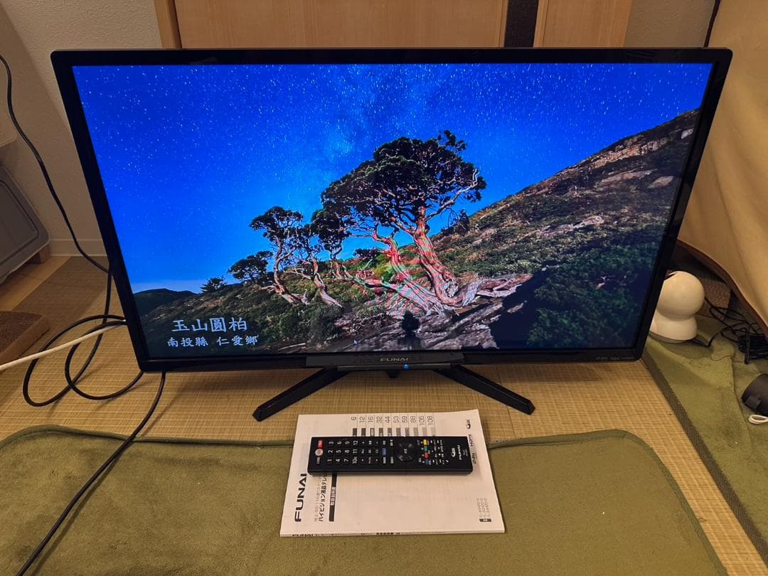 内蔵録画可！funai フナイ 32型 テレビ FL-32H2010　超美品！