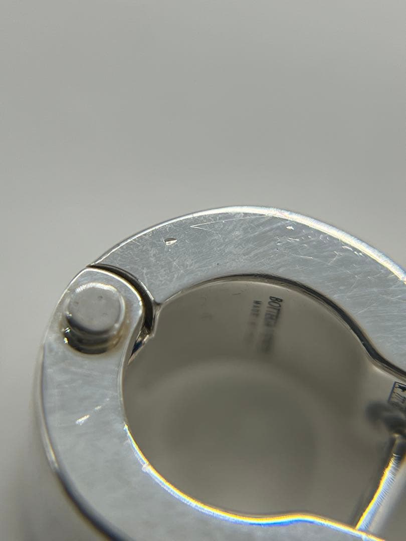 ボッテガヴェネタ BOTTEGA VENETA フープ ピアス Ag925