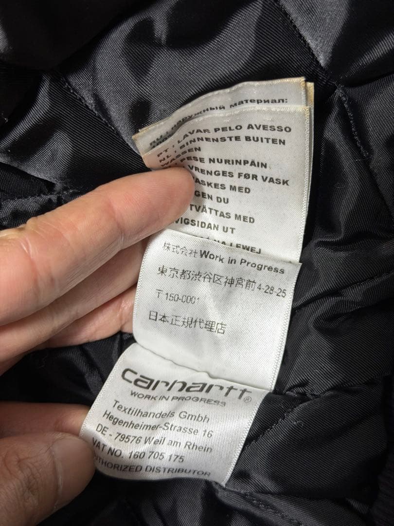 ‼️Carhartt WIP OGアクティブジャケット ブラック