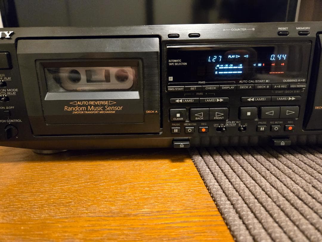 SONY カセットデッキTC-WE725