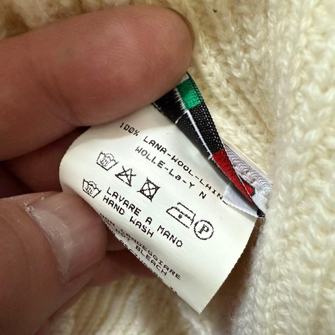 イタリア製【BAFY】ニットパーカー　ミドルゲージ