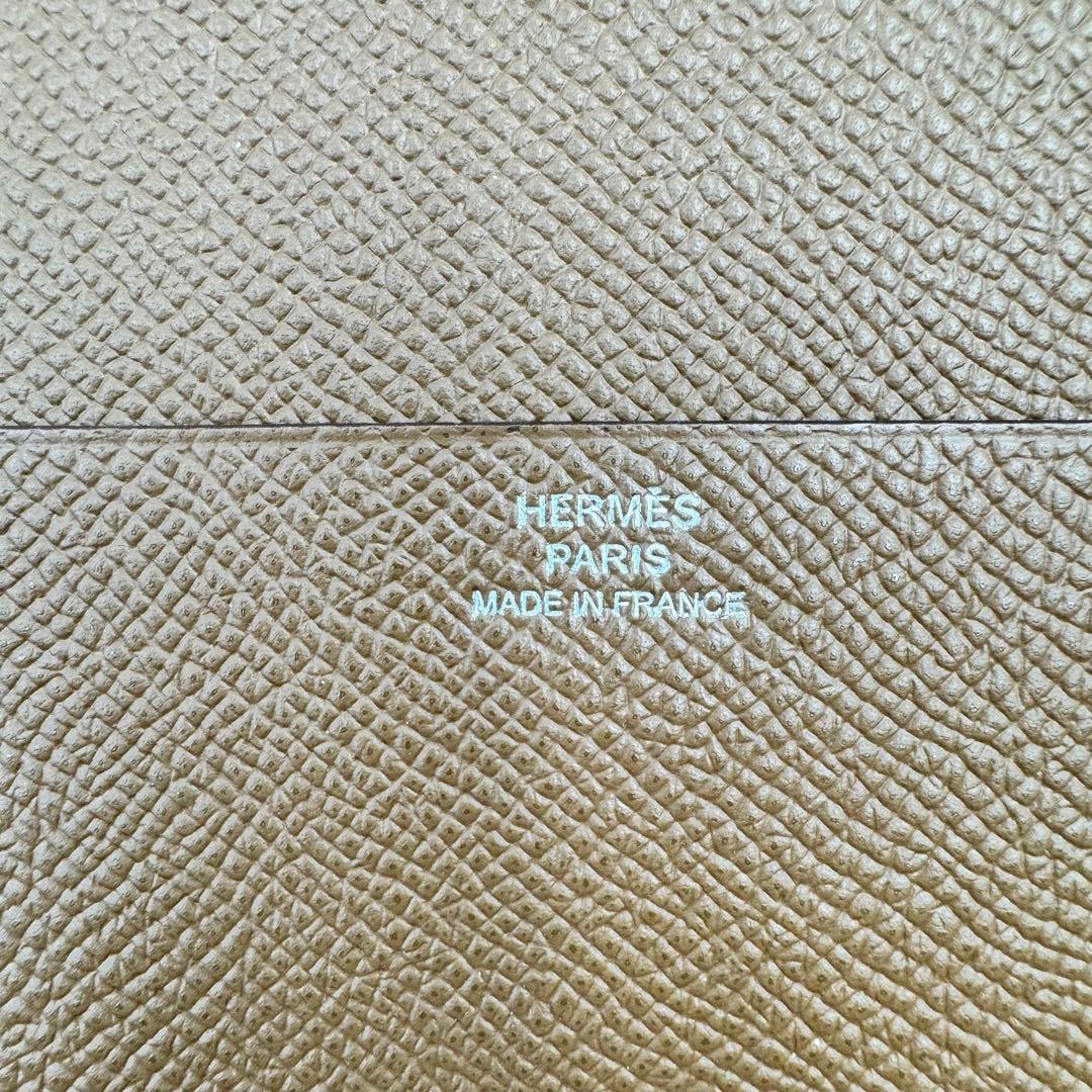 美品✨HERMES エルメス　タブレットケース　ブラウン　レザー