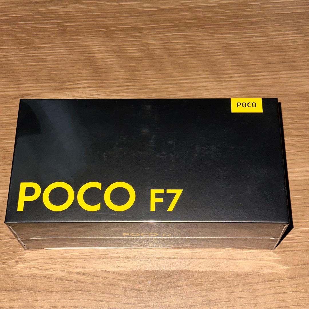 POCO F7 ブラック 12/512 - GLOBAL版