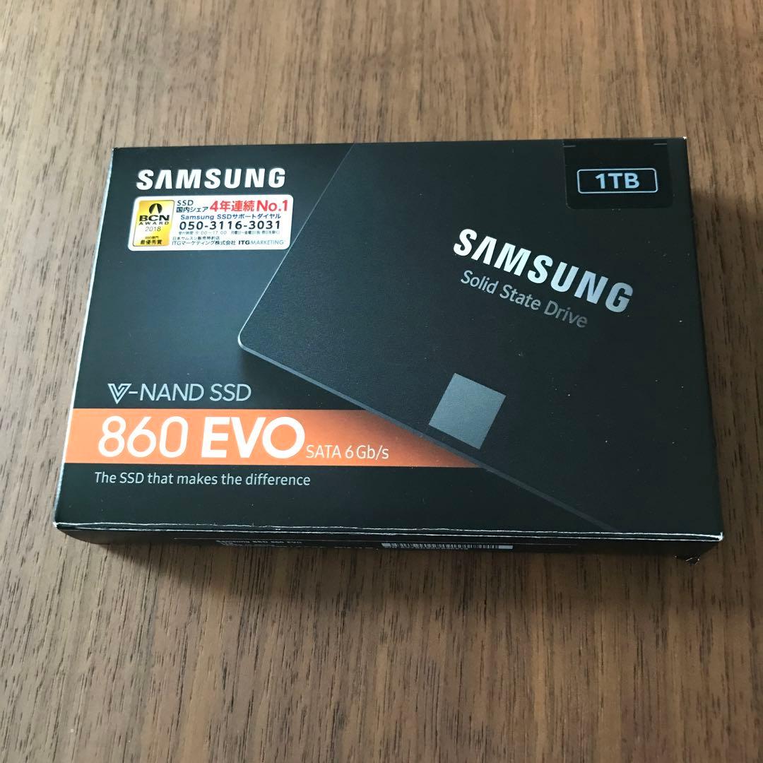 【新品未使用】Samsung SSD 860EVO 1TB