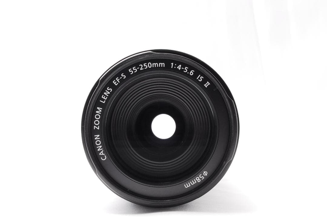 美品❤️Canon キャノン EF-S 55-250mm IS Ⅱ 望遠レンズ