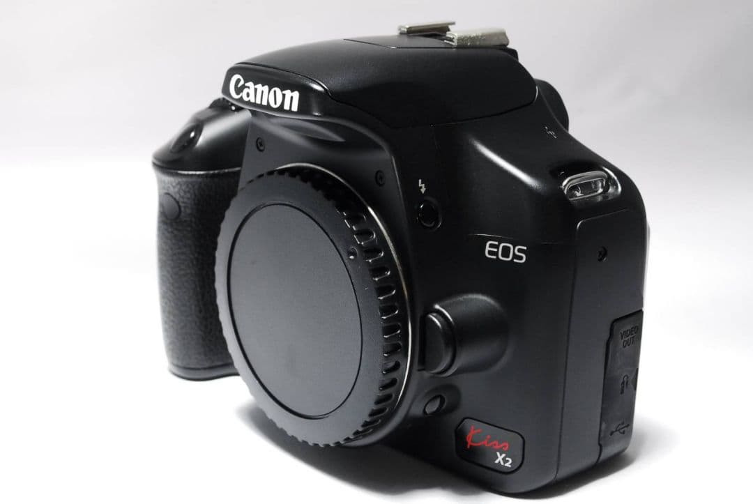 ♥Wレンズデビューセット♥Canon Kiss X2♥標準＋望遠♥すぐ撮影OK