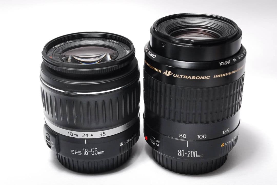 ♥Wレンズデビューセット♥Canon Kiss X2♥標準＋望遠♥すぐ撮影OK