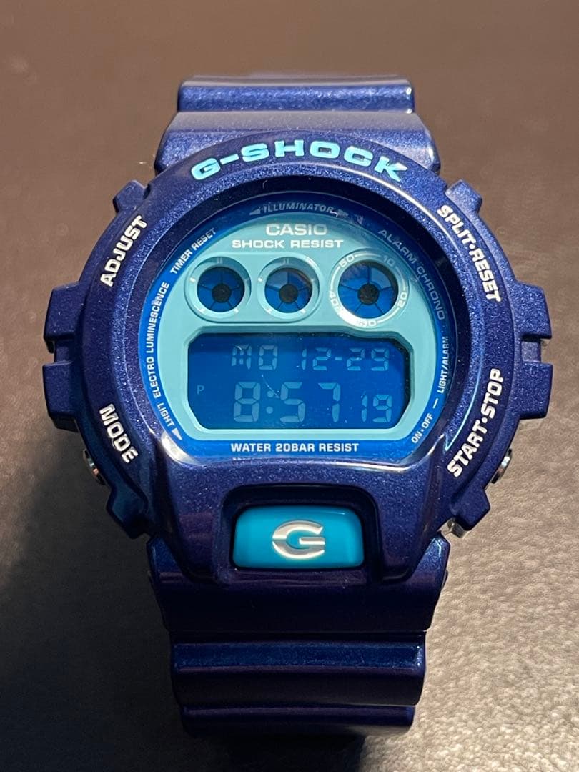 G-SHOCK 腕時計 クレイジーカラーズ ブルー DW-6900CC