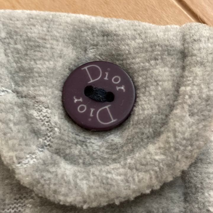 【BABY】baby Dior 起毛 ロンパース 足付き 1M 未使用品