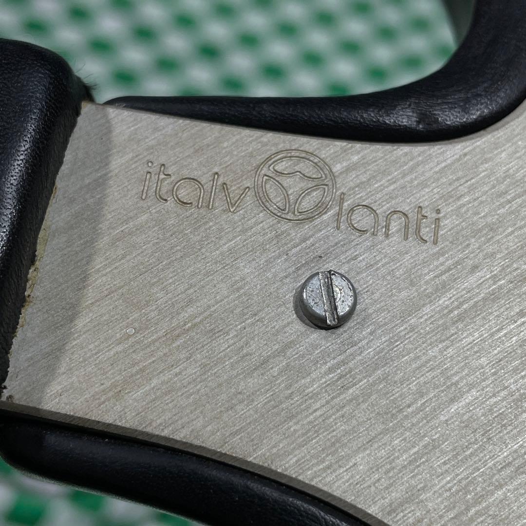 イタルボランテコルサスーパーレザー ステアリング 4スポーク 約35φ 美品