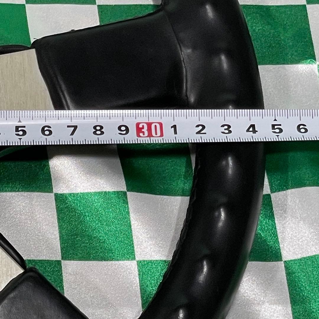 イタルボランテコルサスーパーレザー ステアリング 4スポーク 約35φ 美品