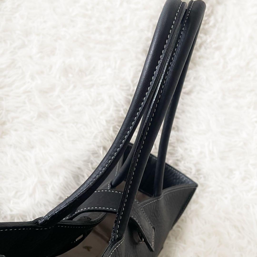 美品✨️Vivienne Westwood 本革 スクエア型 ハンドバッグ オーブ