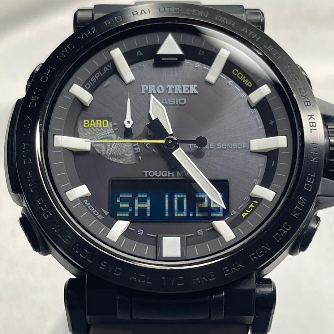 CASIO PROTREK 電波ソーラー時計 PRW-6620YFM 完品