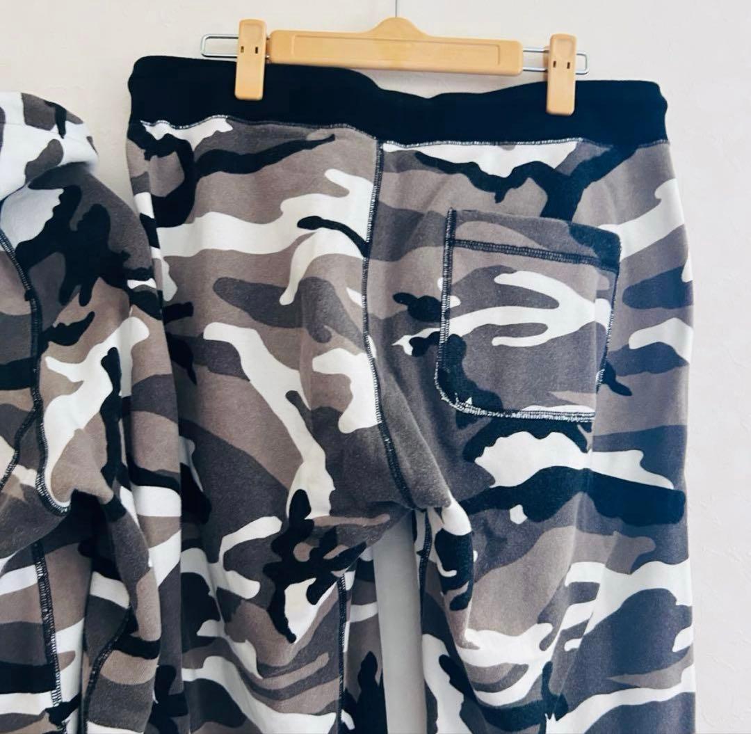 タカ　AKM エイケイエム カモフラ 迷彩 セットアップ パーカー