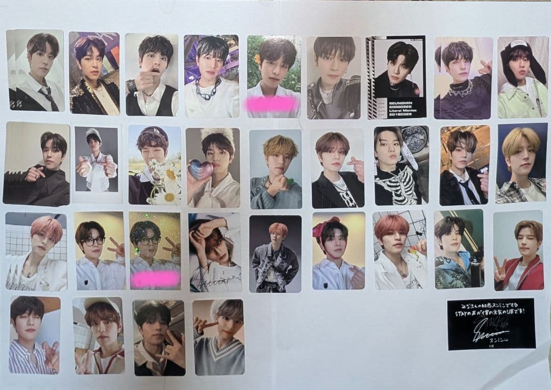 straykids スンミン トレカ まとめ売り