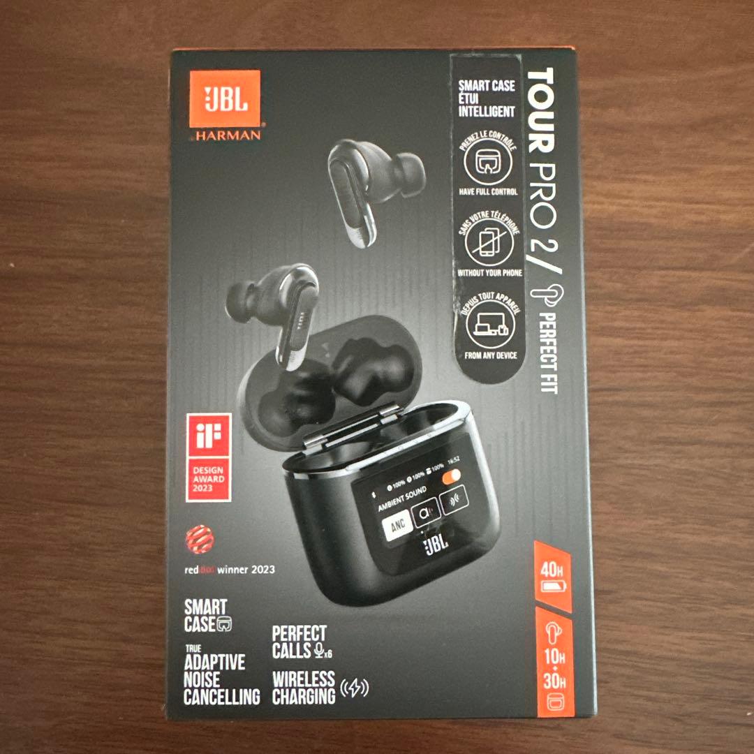 <超美品>JBL TOUR PRO 2 ケース付き