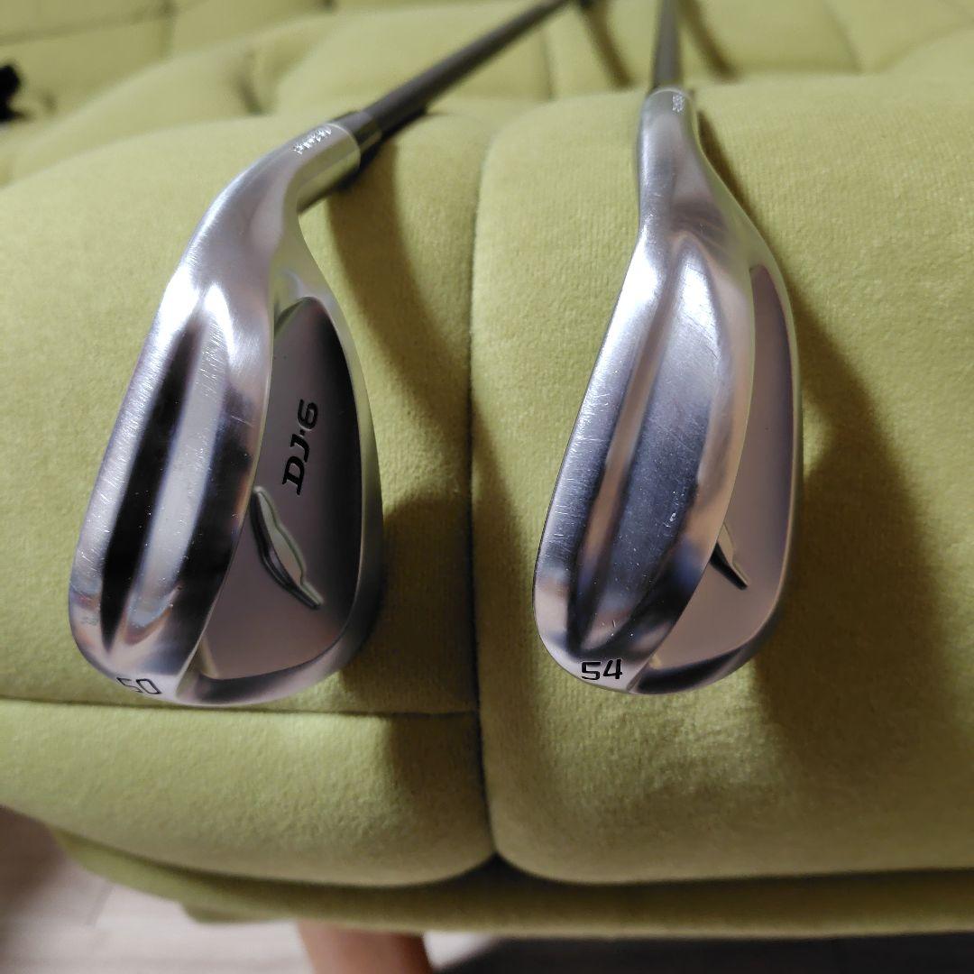 フォーティーンウェジDJ−６純正カーボンシャフト５０°５４°２本組