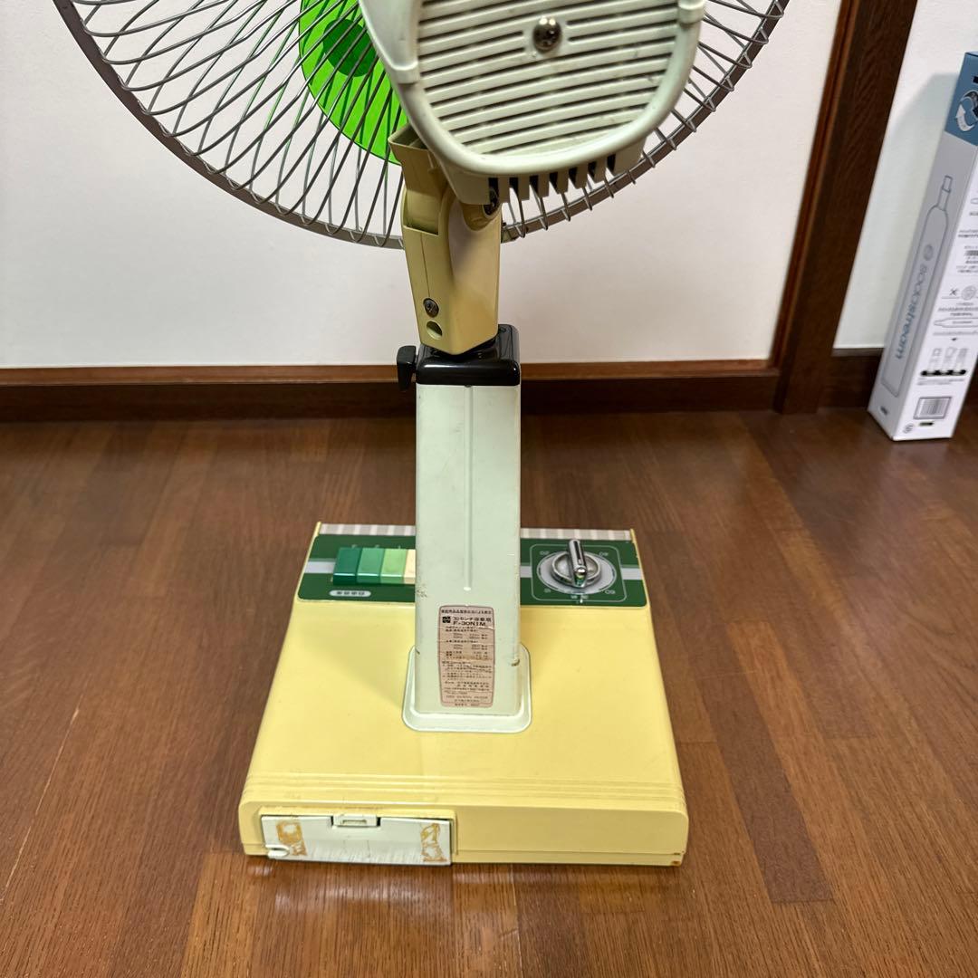 National 30センチ 座敷扇 F-30N1M 昭和レトロ