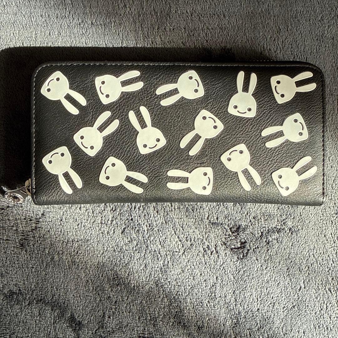 CUNE ウサギプリント 長財布