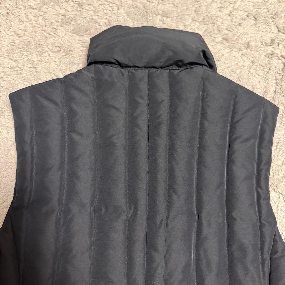 BURBERRY バーバリー ダウンベスト ノバチェック ブラック 40 L