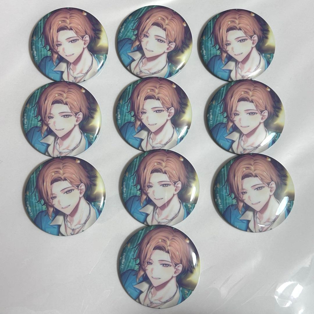 18TRIP エイトリ Best Wishes Snap 缶バッジ斜木七基