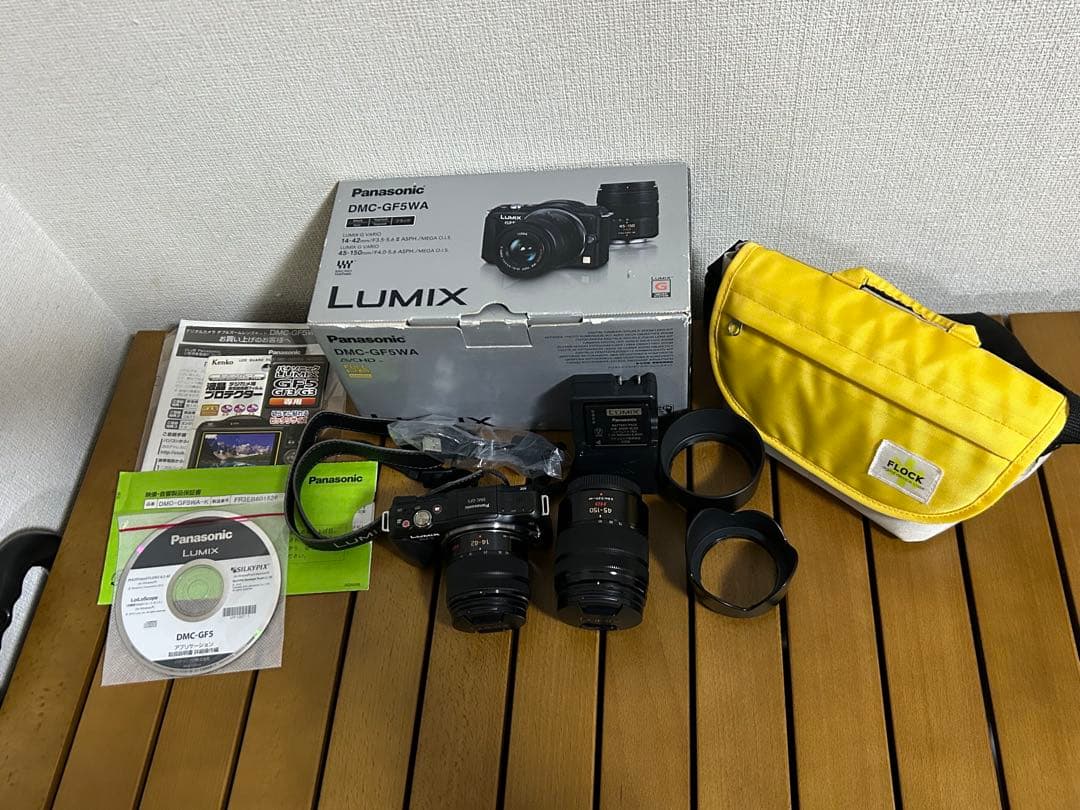 Panasonic DMC−GF5WA-k ダブルレンズキット