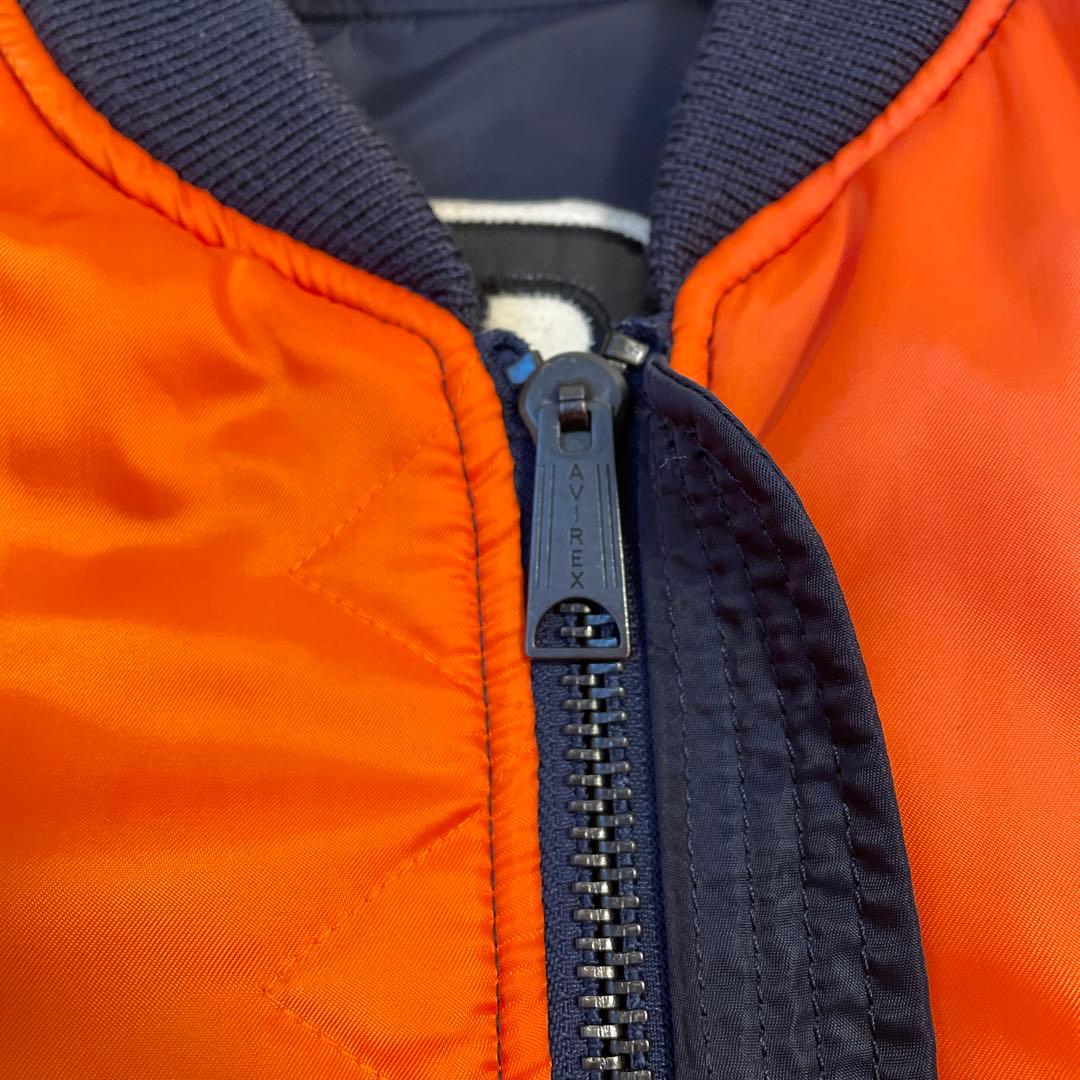 AVIREX MA-1 Sサイズ　ネイビー