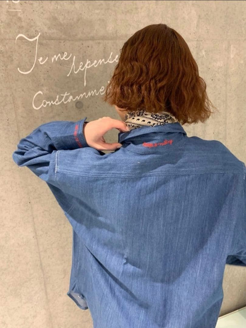 スローブイエナ PAYDAY ペイデイ 別注 シャンブレーシャツ デニムシャツ