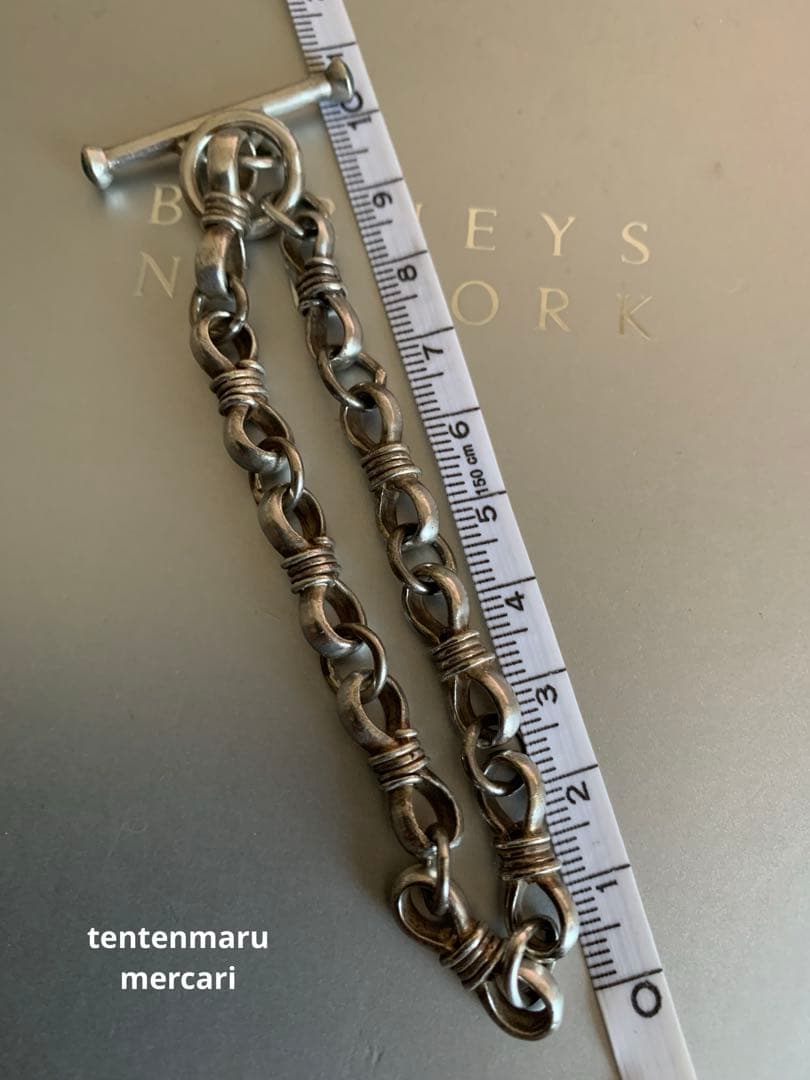 B*n様 MDM☆90'sヴィンテージ ノットブレスレット ☆シルバー925☆2