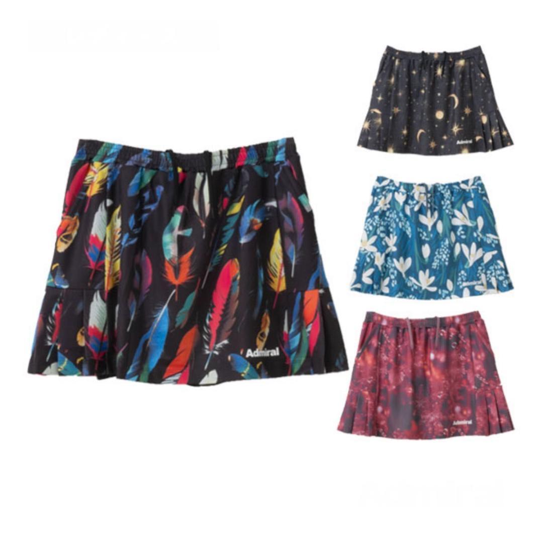 アドミラル レディス サイドヘムプリーツグラフィックスコート ATLA535