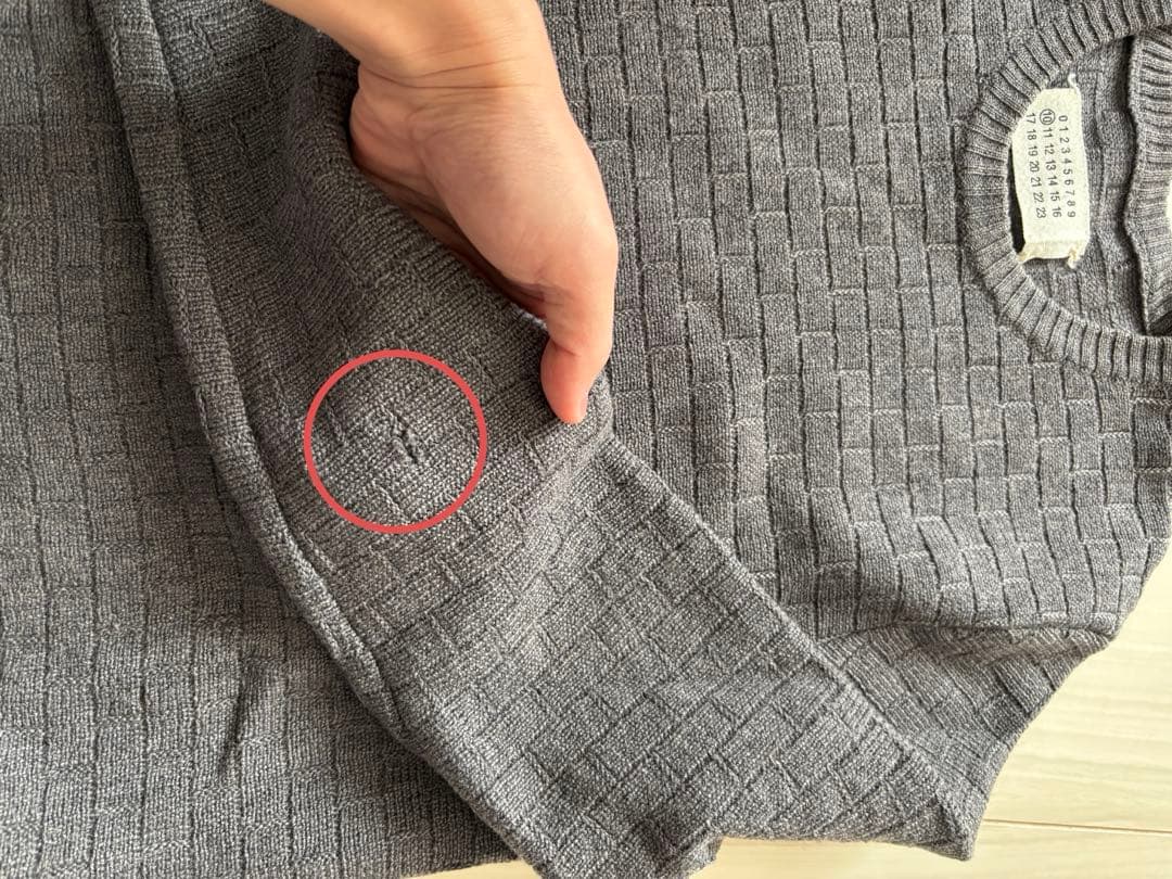 マルジェラ　ニット　ここのえタグ　正規品