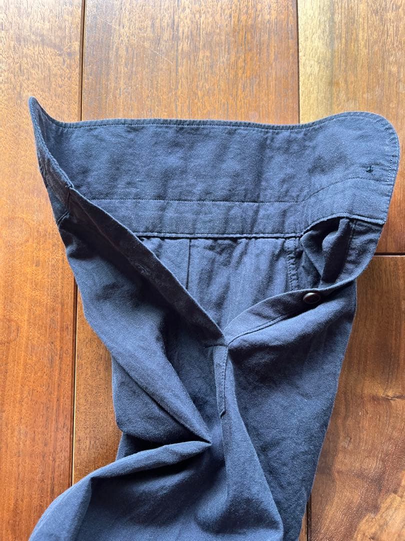 COMOLI 旧型 コモリシャツ ネイビー 3