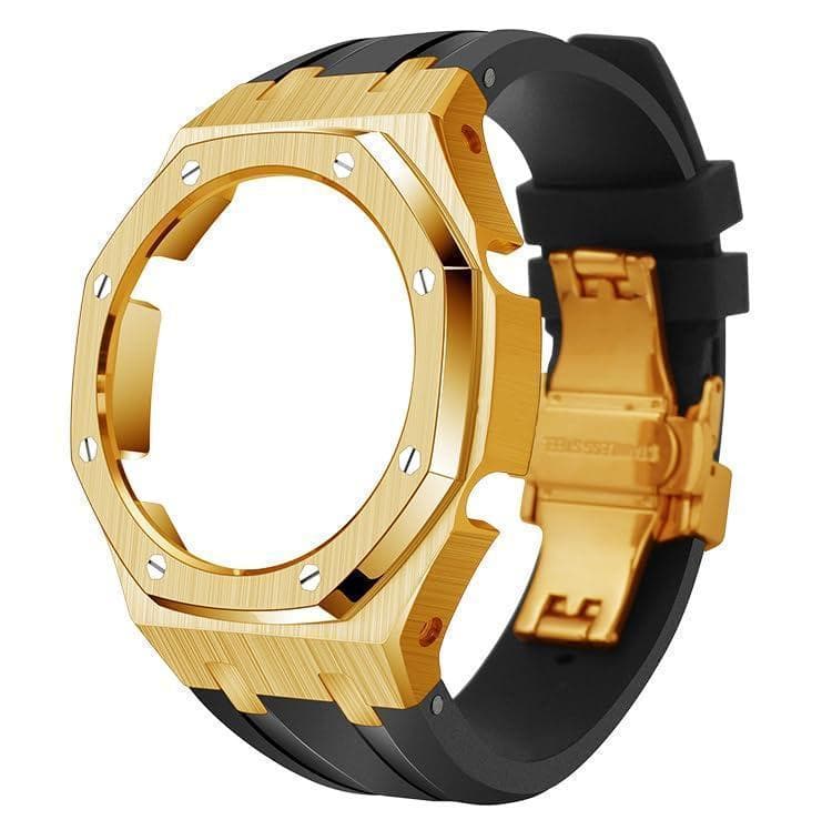 GA-2100 GA-2110 第四世代ベゼル&ベルト カスタム パーツ　金