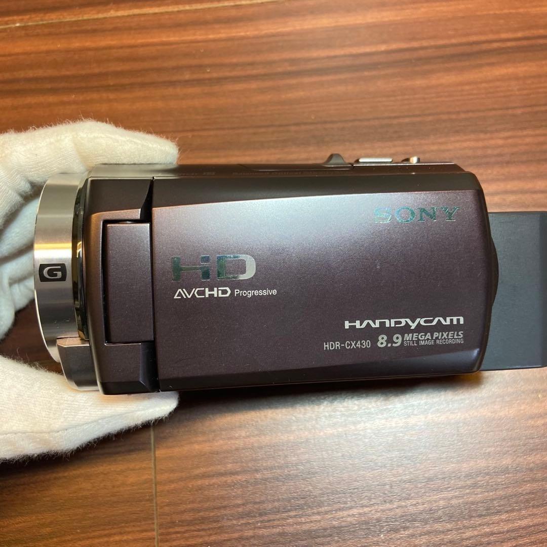 SONY HDR-CX430V ビデオカメラ ほぼ新品 4957