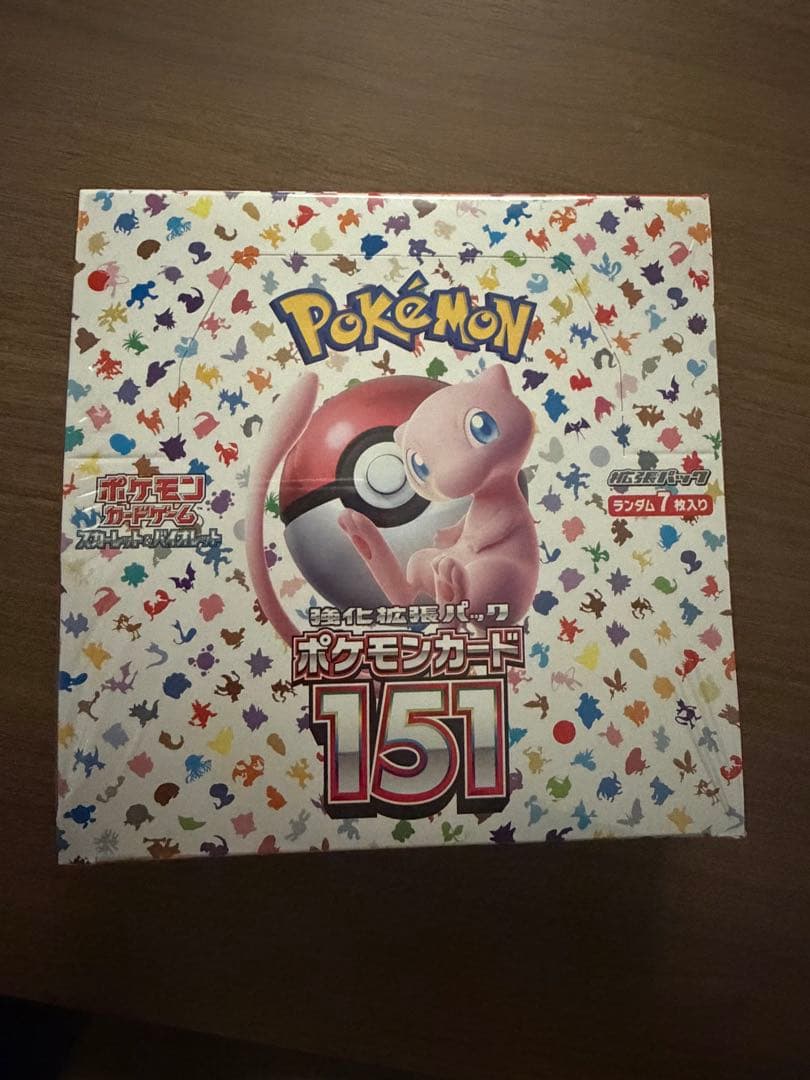 ポケカ 151 box シュリンク付き