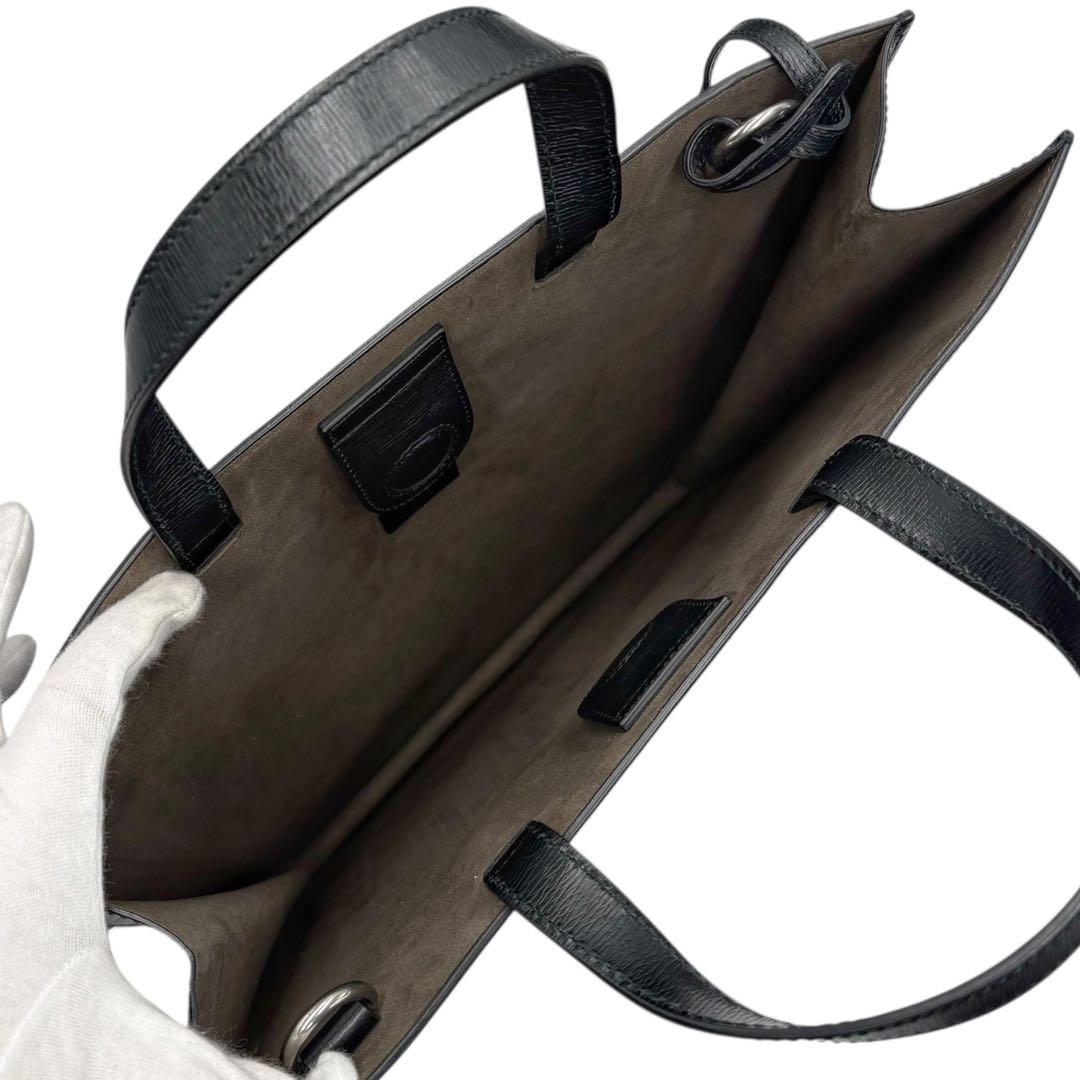 6220 極美品 グッチ キングスネーク シェリーライン 2wayトートバッグ